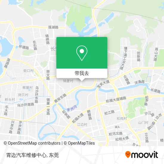 霄边汽车维修中心地图