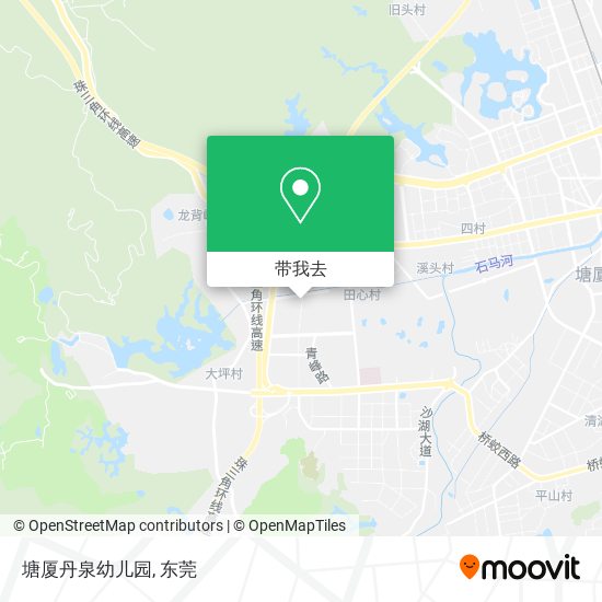 塘厦丹泉幼儿园地图