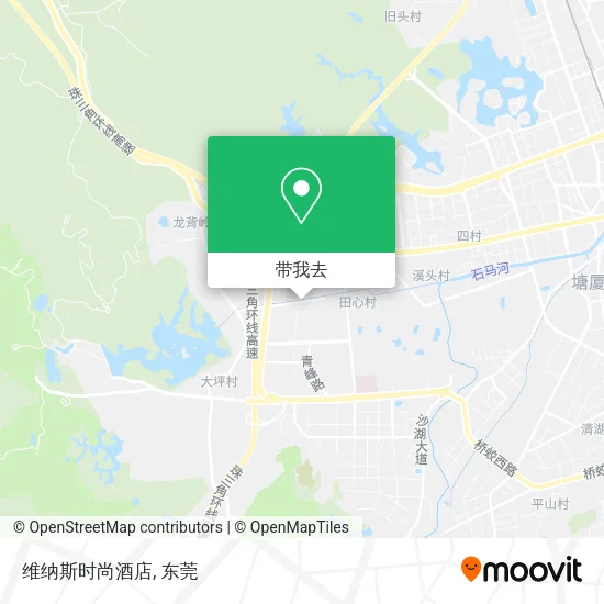 维纳斯时尚酒店地图