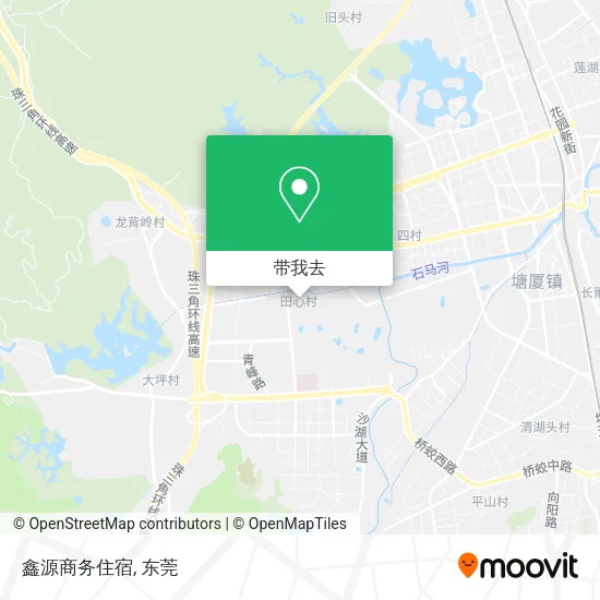 鑫源商务住宿地图