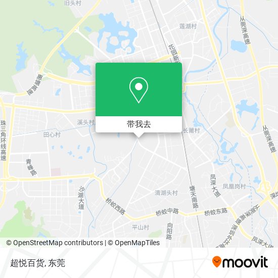超悦百货地图