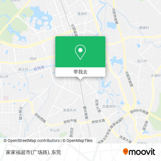 家家福超市(广场路)地图