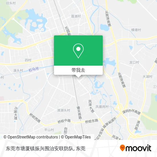 东莞市塘厦镇振兴围治安联防队地图