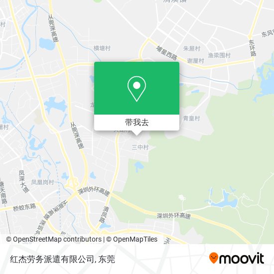 红杰劳务派遣有限公司地图