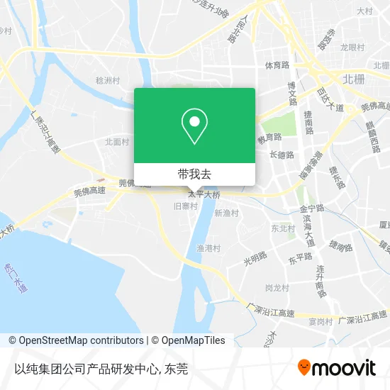 以纯集团公司产品研发中心地图