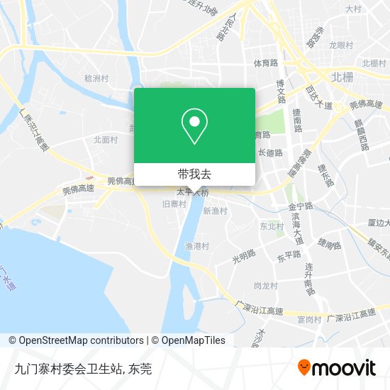 九门寨村委会卫生站地图