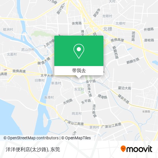 洋洋便利店(太沙路)地图