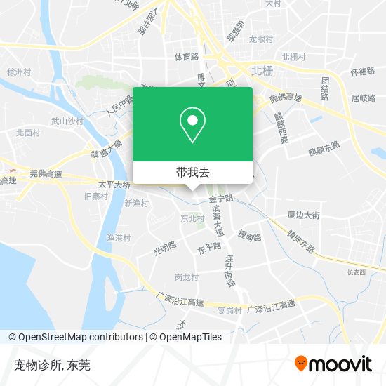 宠物诊所地图