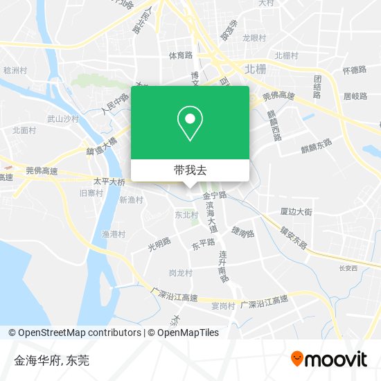 金海华府地图