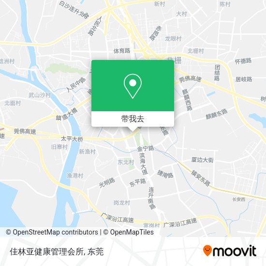 佳林亚健康管理会所地图