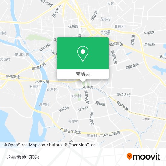 龙泉豪苑地图