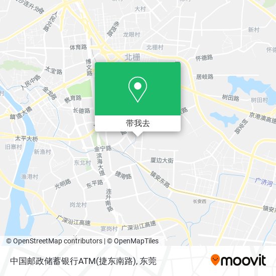 中国邮政储蓄银行ATM(捷东南路)地图