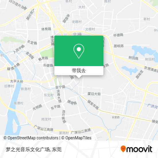 梦之光音乐文化广场地图