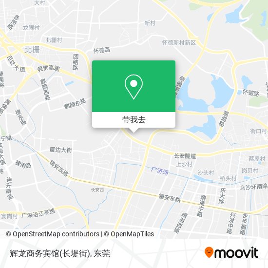 辉龙商务宾馆(长堤街)地图