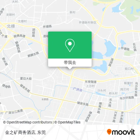 金之矿商务酒店地图