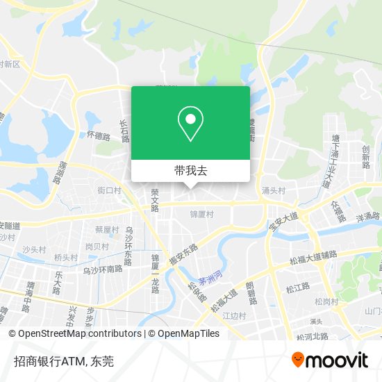 招商银行ATM地图