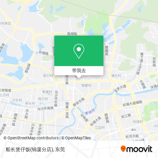 船长煲仔饭(锦厦分店)地图