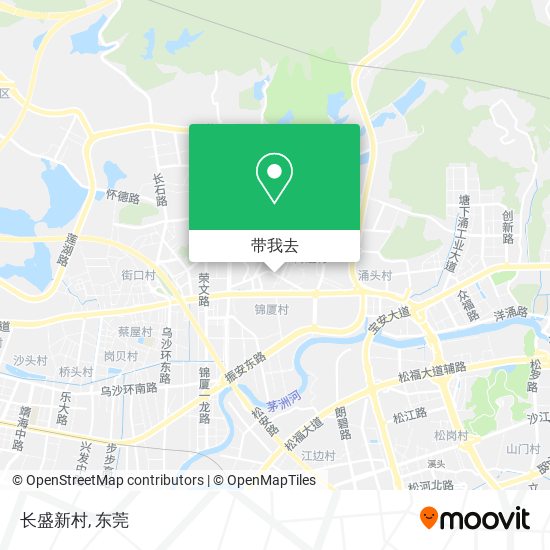 长盛新村地图