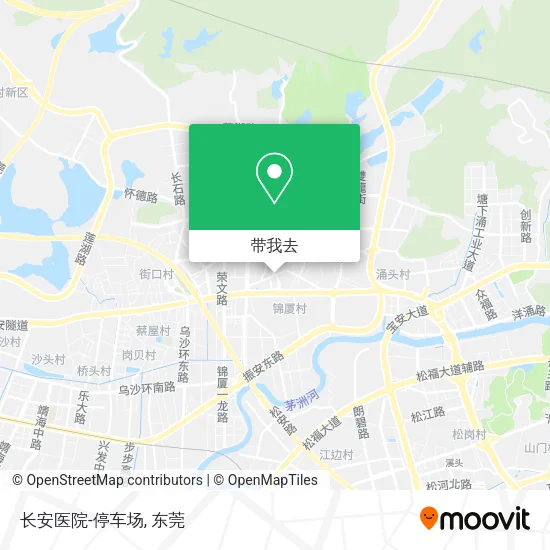 长安医院-停车场地图