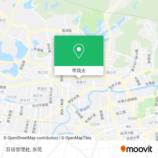 百信管理处地图