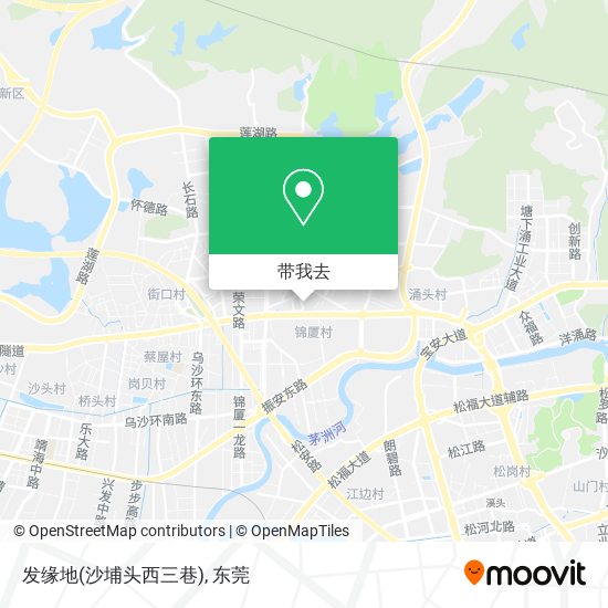 发缘地(沙埔头西三巷)地图