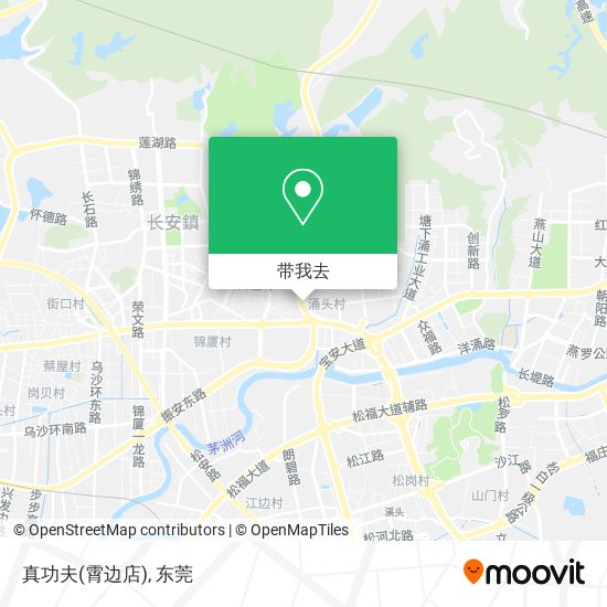 真功夫(霄边店)地图