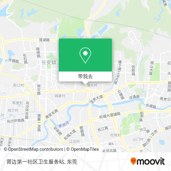 霄边第一社区卫生服务站地图