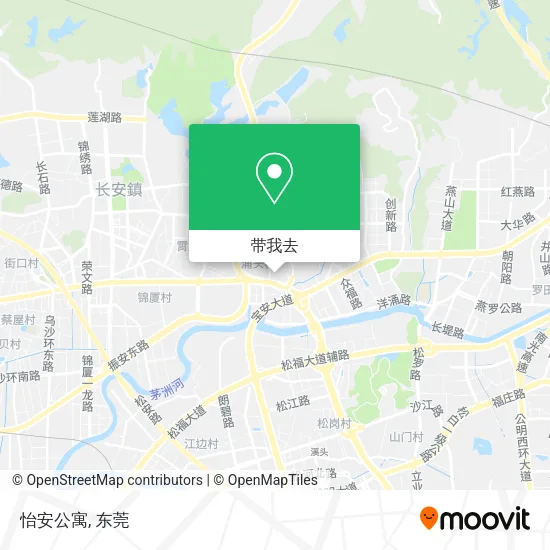 怡安公寓地图