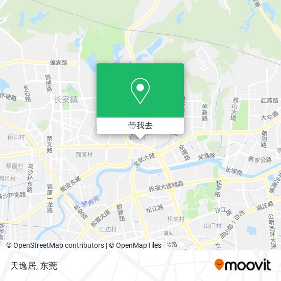 天逸居地图