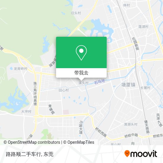 路路顺二手车行地图