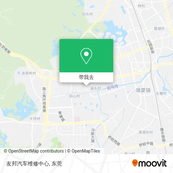 友邦汽车维修中心地图