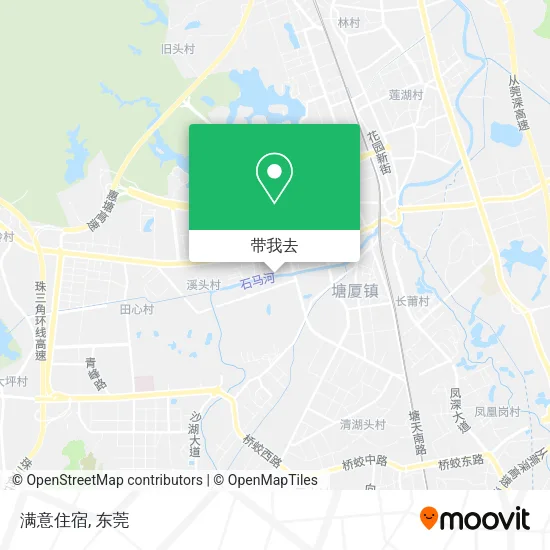 满意住宿地图