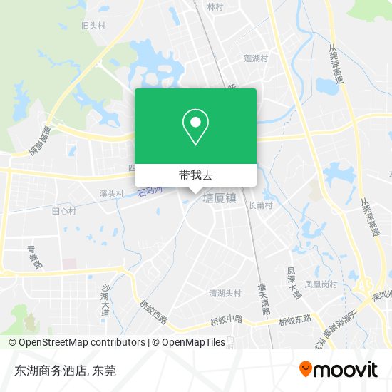 东湖商务酒店地图