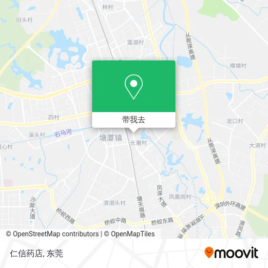 仁信药店地图