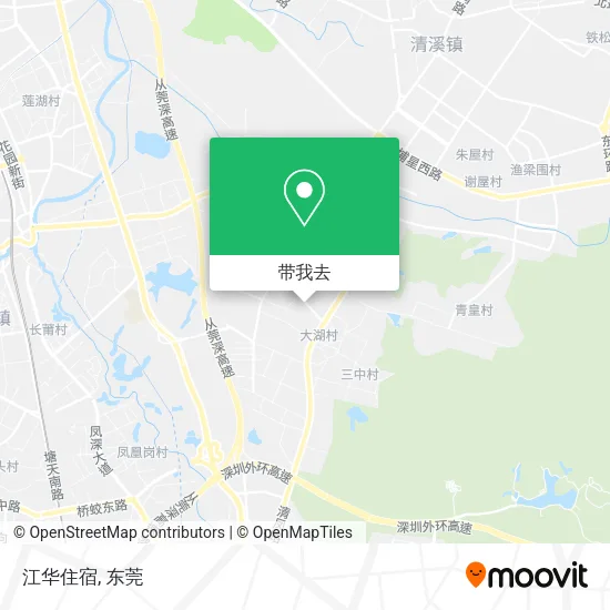 江华住宿地图