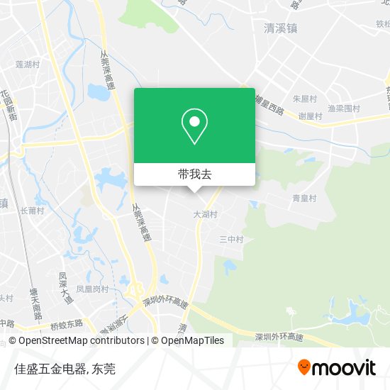 佳盛五金电器地图
