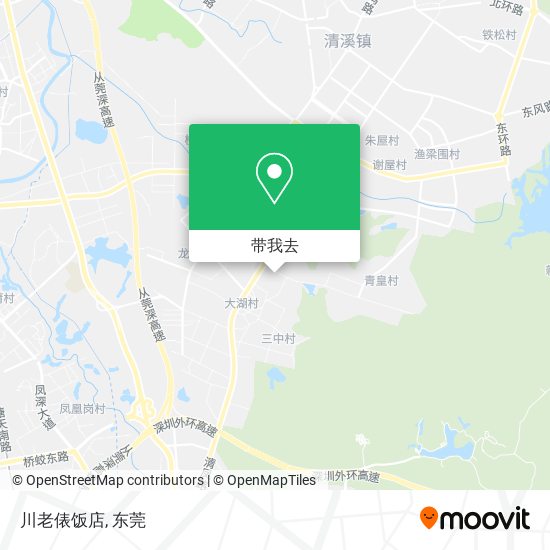 川老俵饭店地图