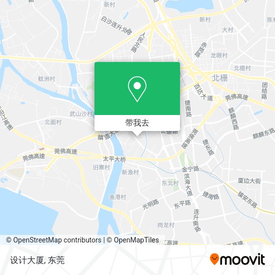 设计大厦地图