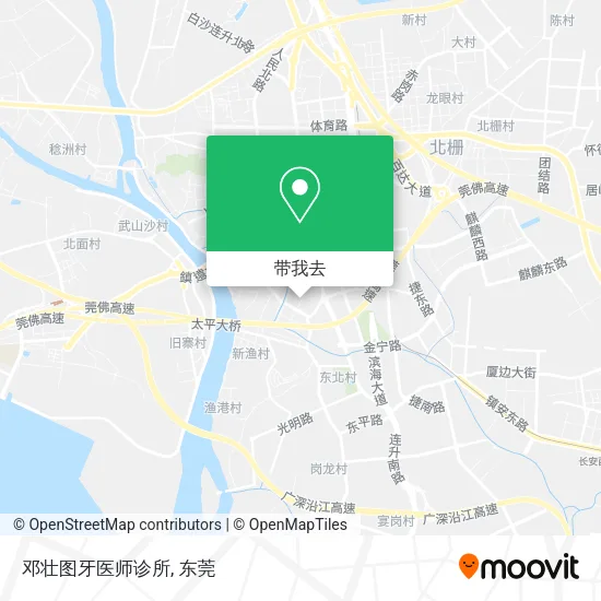 邓壮图牙医师诊所地图