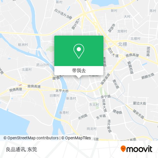 良品通讯地图