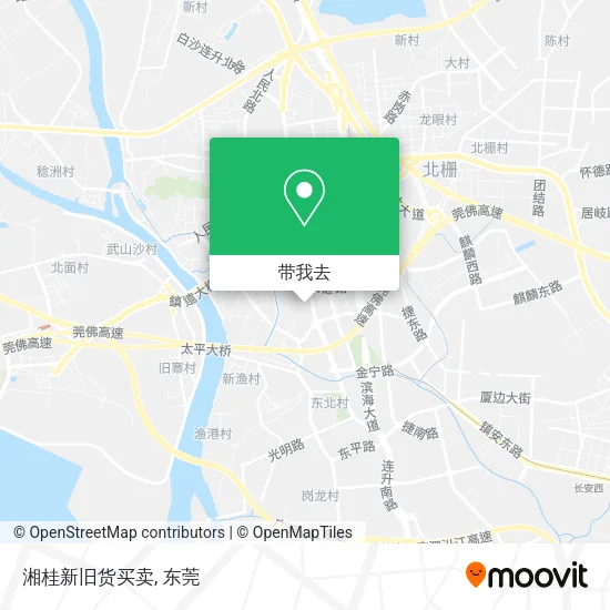 湘桂新旧货买卖地图