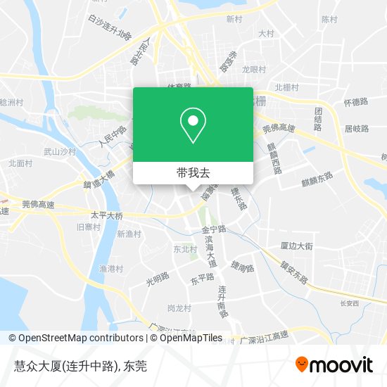 慧众大厦(连升中路)地图