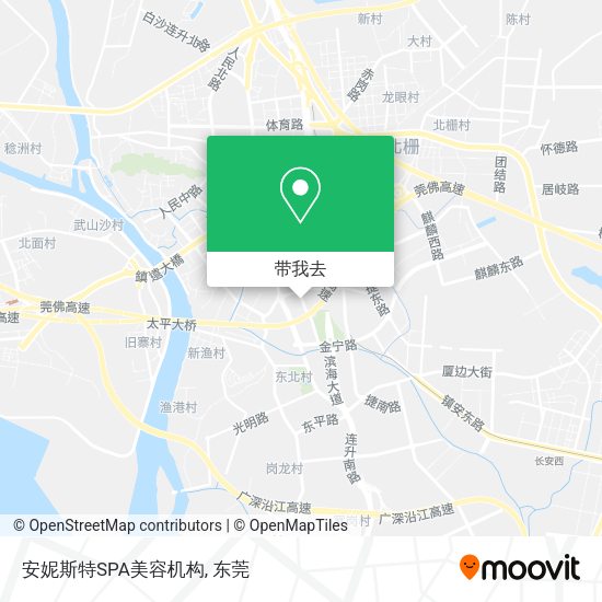 安妮斯特SPA美容机构地图