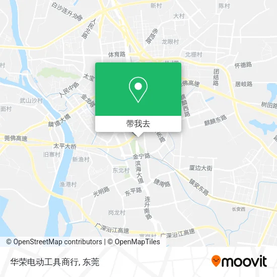 华荣电动工具商行地图