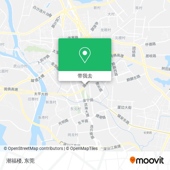 潮福楼地图