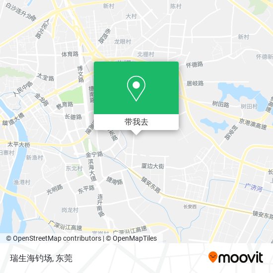 瑞生海钓场地图