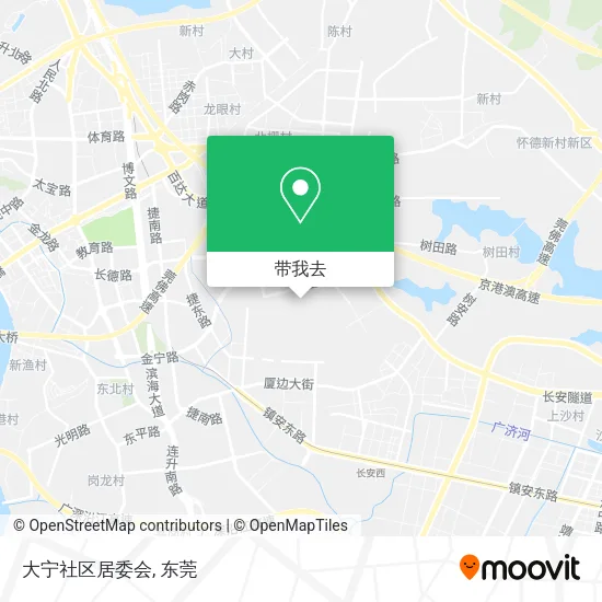 大宁社区居委会地图