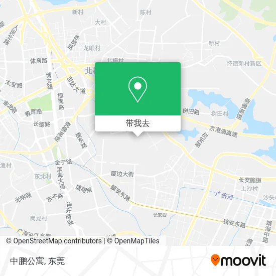 中鹏公寓地图