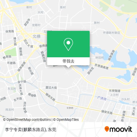 李宁专卖(麒麟东路店)地图