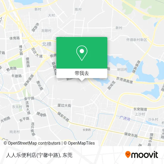 人人乐便利店(宁馨中路)地图